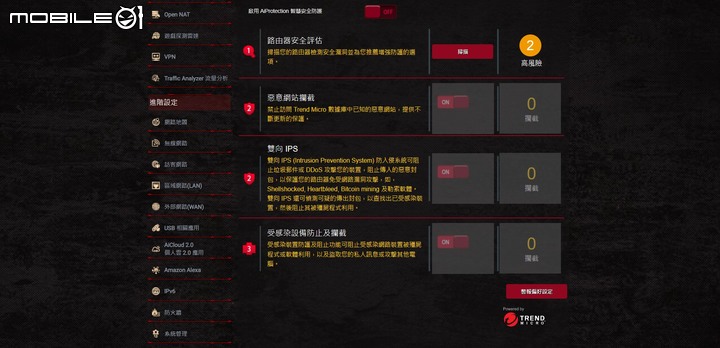 ROG Rapture GT6 電競 Mesh 無線分享器開箱試用 以炫目造型以及遊戲特化功能提供大範圍網路覆蓋
