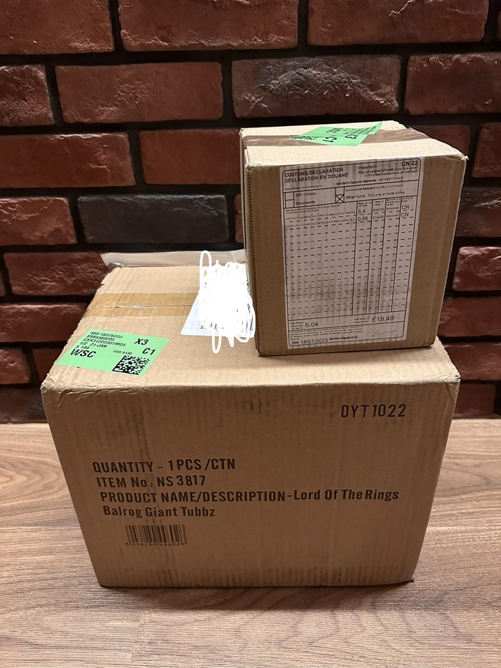 Tubbz 小鴨《魔戒》系列: 巨型炎魔 VS灰袍甘道夫開箱