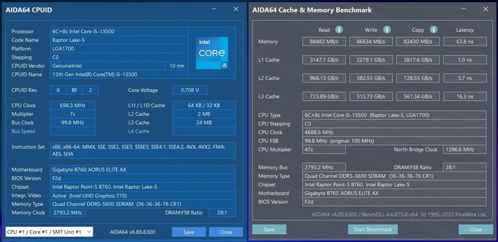 雙鷹出擊 i5-13500 配 B760 搭載 RTX 4070Ti