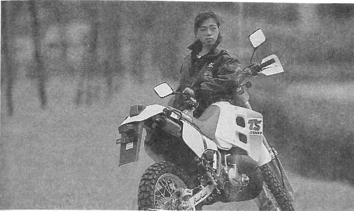 1991年機車雜誌上的攝影構圖風格