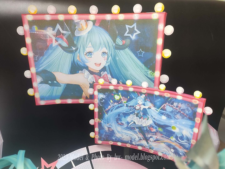 點我看大圖 VOCALOID 初音未來(魔法未來2019 Ver.) 紙模型 製作 Paper Craft ペーパークラフト