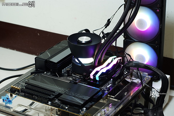 點我看大圖 AMD Ryzen 9 7950X搭載X670 AORUS ELITE AX水冷降壓實測