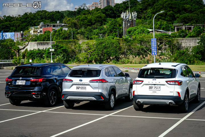 超值的國產休旅車評比|Ford Kuga / MG HS / Toyota Corolla Cross 你喜歡哪一種流派?