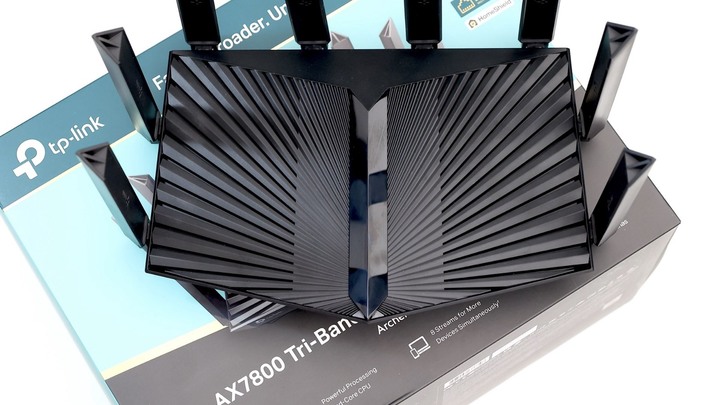 一斤半科技大閘蟹 TP-Link Archer AX95 準旗艦 WiFi 6 AX7800 機種
