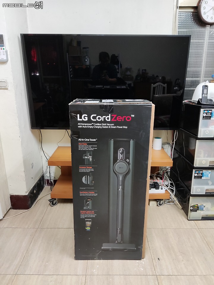 點我看大圖 【 體驗分享 】蒸於至善的智慧清掃大平台, LG CordZero A9TS WiFi 無線蒸氣濕拖吸塵器簡單試用心得!
