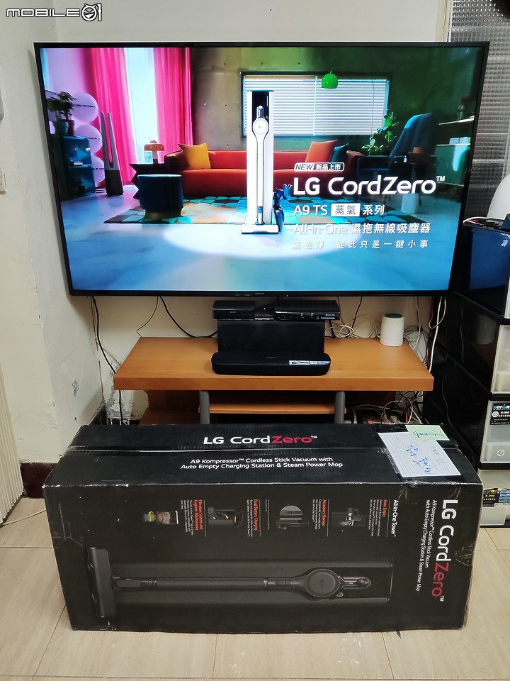 點我看大圖 【 體驗分享 】蒸於至善的智慧清掃大平台, LG CordZero A9TS WiFi 無線蒸氣濕拖吸塵器簡單試用心得!