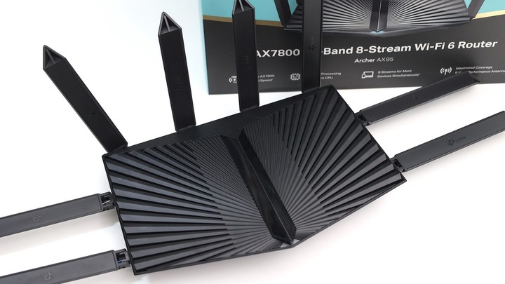 一斤半科技大閘蟹 TP-Link Archer AX95 準旗艦 WiFi 6 AX7800 機種