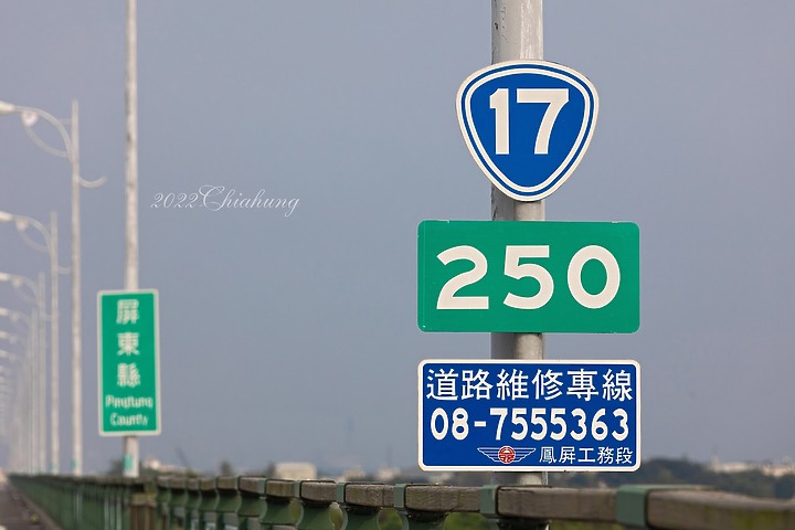點我看大圖 徒步環島 (六) Day13、Day14、Day15 在天氣炎熱的南台灣 入冬後天色一樣早早就暗下來