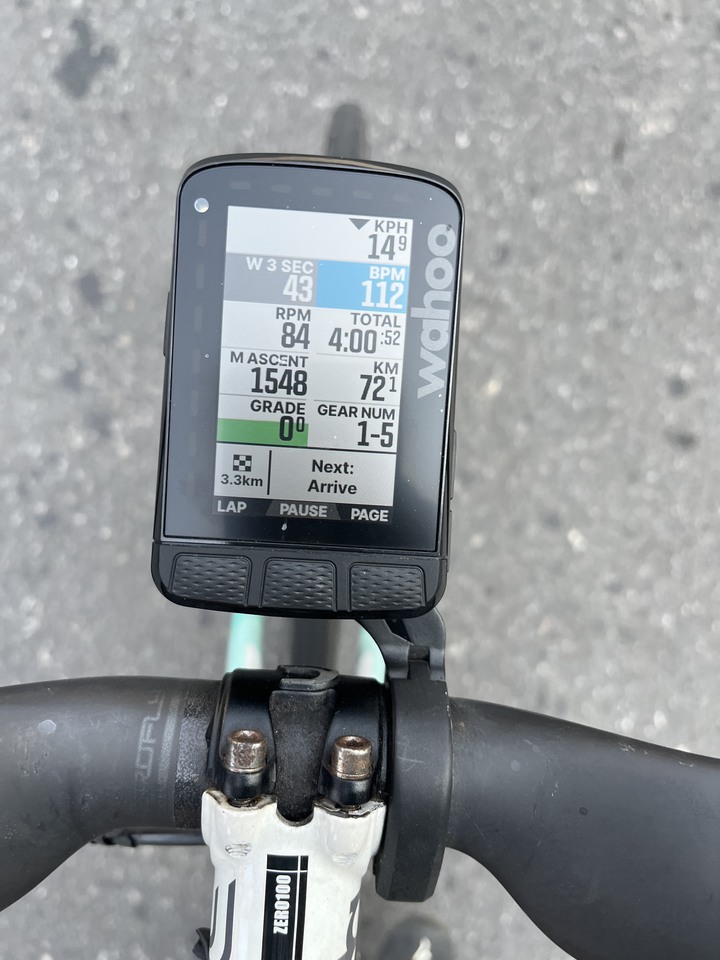 Wahoo elemnt Roam V2 車錶使用心得分享