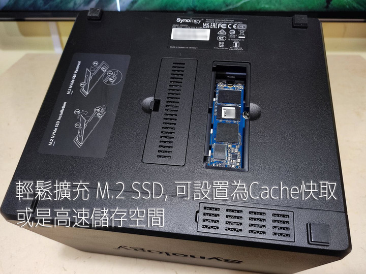 點我看大圖 貓評 Synology DS923+ NAS