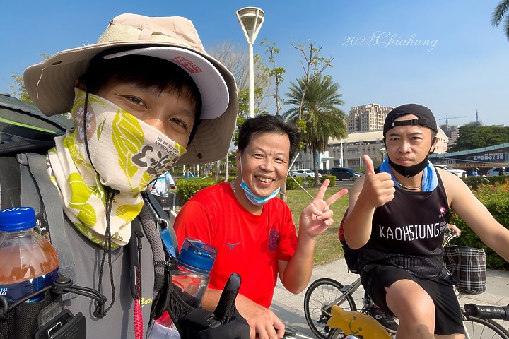 點我看大圖 徒步環島 (六) Day13、Day14、Day15 在天氣炎熱的南台灣 入冬後天色一樣早早就暗下來