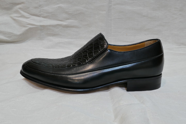 a.testoni black-label crocodile dress loafer 鐵獅東尼_黑標_鱷魚皮_樂福鞋