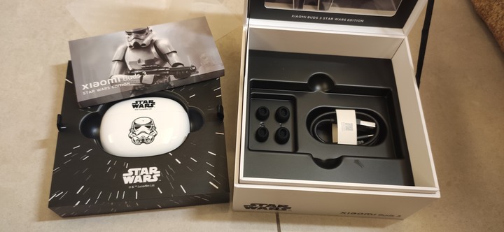 開箱 小米Buds 3 STAR WARS EDITION