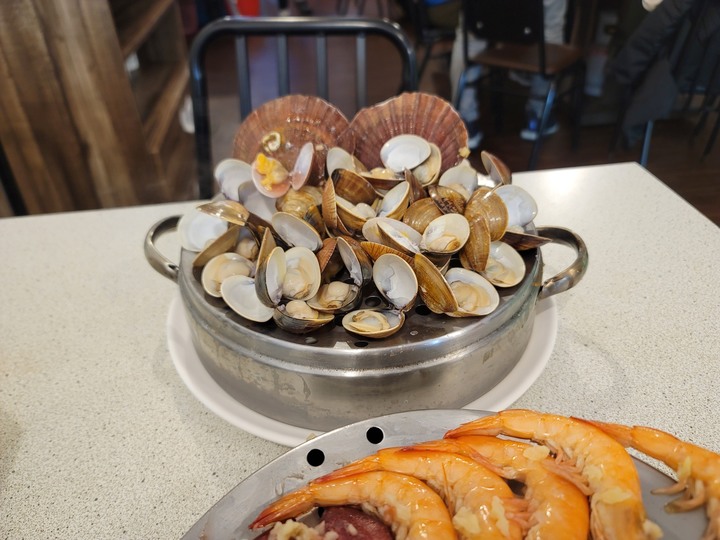 海鮮鍋變粥