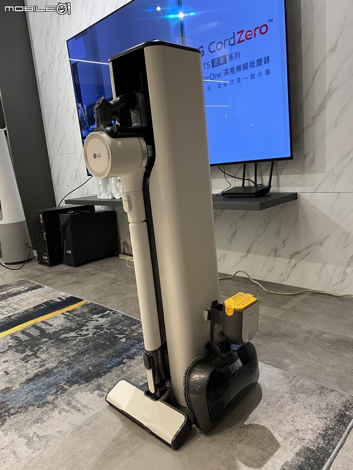 【現場體驗】LG A9 TS 蒸氣系列濕拖無線吸塵器，蒸氣雙旋濕拖蒸乾淨