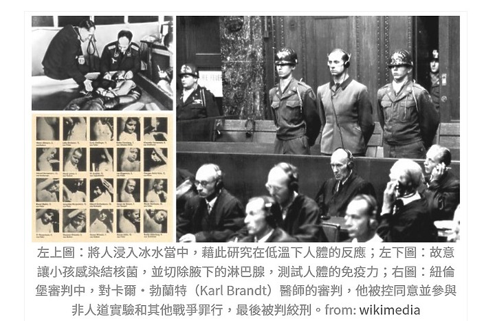 科學簡史】納粹醫師心中的惡魔–人體試驗的黑暗史 ( 友善轉貼 )