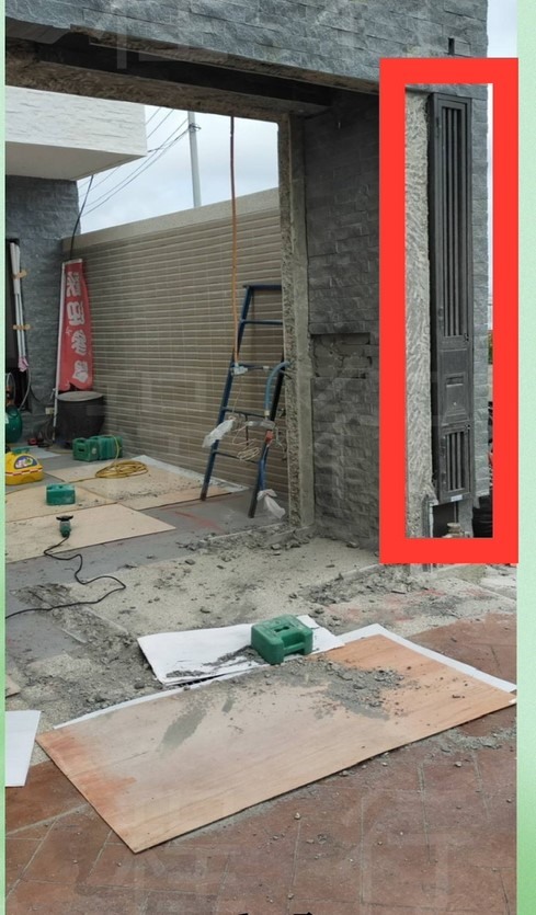 車庫修建構想…快速捲門~~