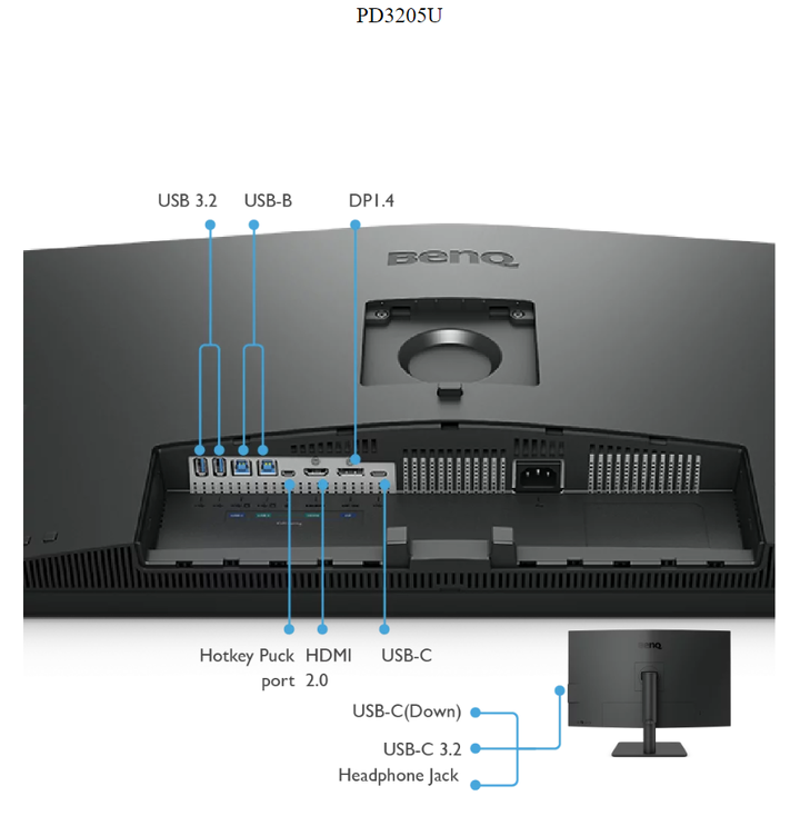 BenQ PD3205U 4K廣色域專業設計繪圖螢幕-使用心得