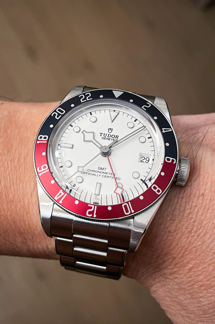 Tudor 白色GMT