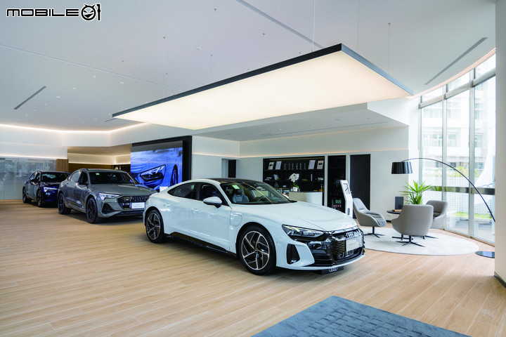 【採訪】Audi南港展示暨服務中心進化升級,導入數位迎賓、全新餐飲與極速充電站等設施!