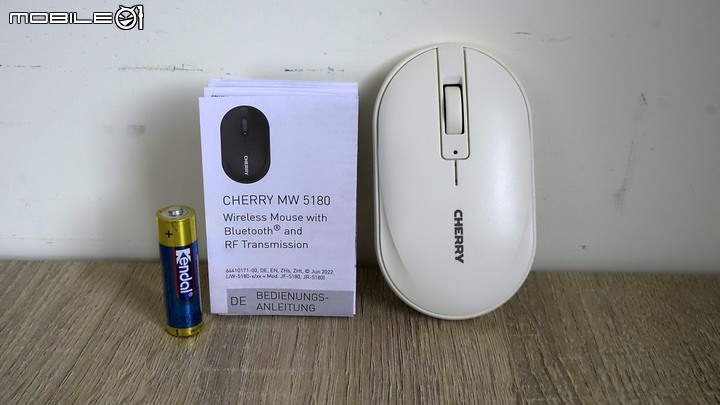 【開箱】櫻桃商用靜音無線滑鼠 | CHERRY Mw5180簡單開箱