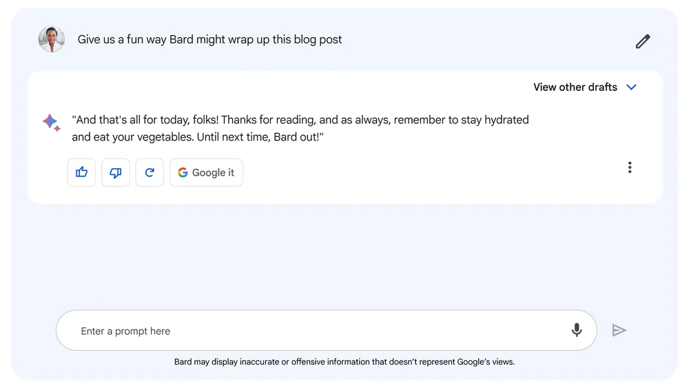 搬上檯面!Google挑戰ChatGPT的對話機器人「Bard」終於開放 首波英、美先用