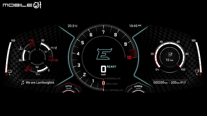 【海外新訊】Lamborghini 揭露旗艦油電超跑「LB744」之強大動態性能,共提供 13 種行車模式搭配!