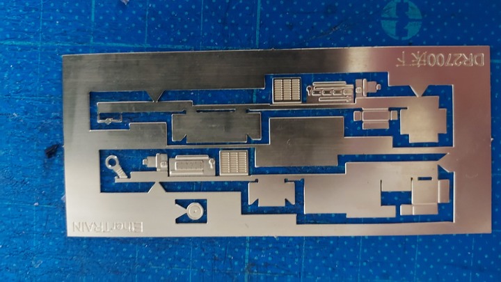 鐵道模型 n規 DR2700光華號銅車套件製作