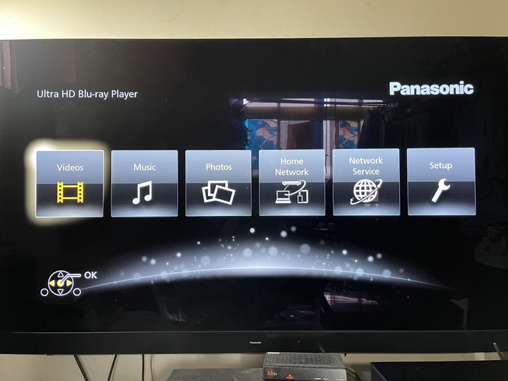4k播放機（Panasonic ub820）