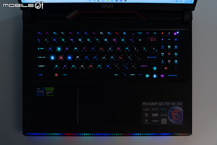 MSI Raider GE78 HX 13V 測試報告|超增壓技術引爆極限效能