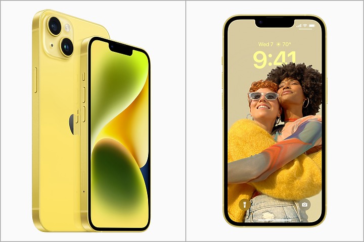 蛋黃黃? iPhone 14和14 Plus推出春季新色 週五可預購
