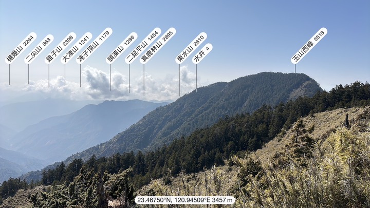 「善願必佑」的玉山西、北峰行