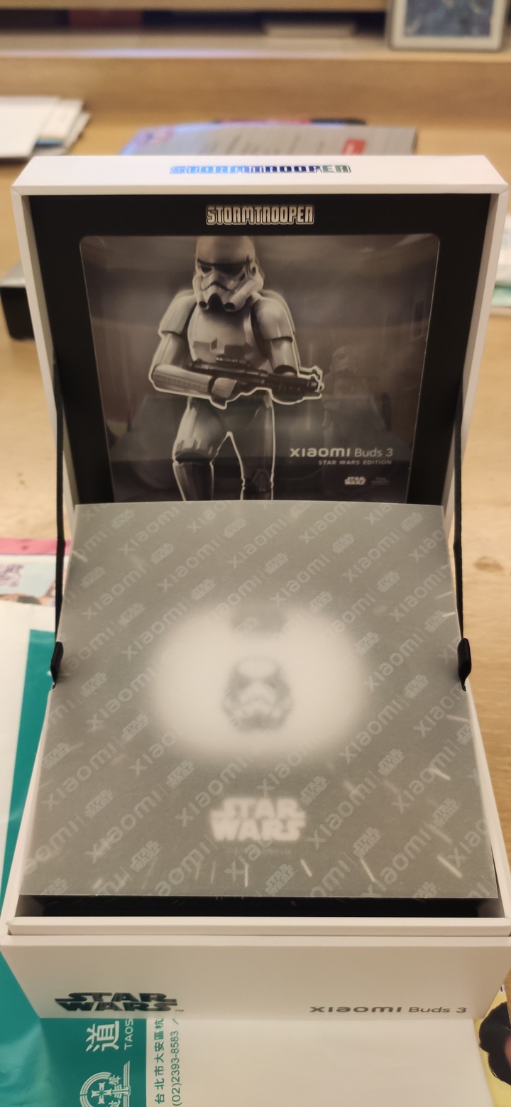 開箱 小米Buds 3 STAR WARS EDITION