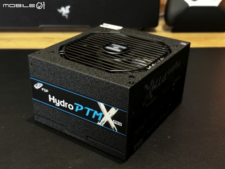 短小精悍！全漢 Hydro PTM X PRO 1000W ATX3.0 白金 電源供應器