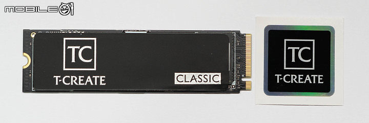 T-CREATE CLASSIC PCIe 4.0 DL 1TB開箱測試
