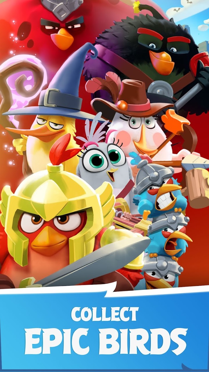 《Angry Birds Kingdom》憤怒鳥王國 Rovio 憤怒鳥 IP 放置類新作 3 月 3 日 開啟試玩 | 放置戰鬥+彈珠彈射+Roguelike 打造終極鳥類王國