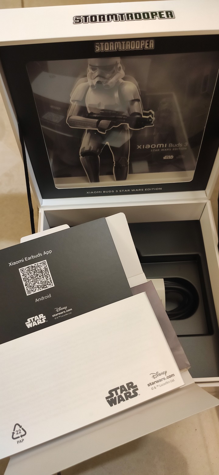 開箱 小米Buds 3 STAR WARS EDITION