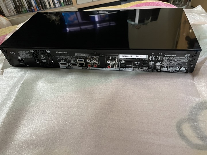 4k播放機（Panasonic ub820）