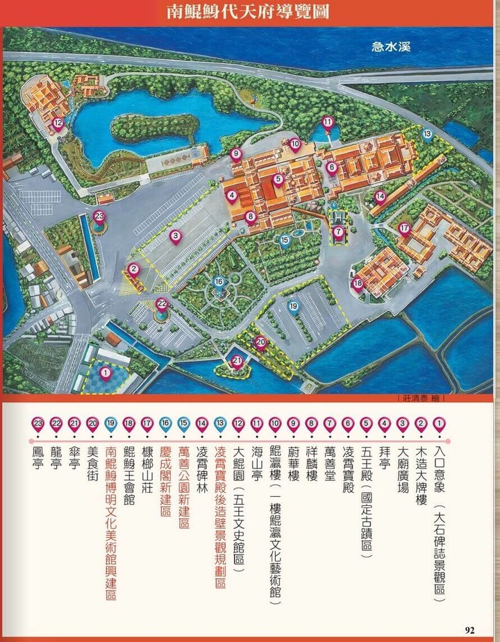 南鯤鯓代天府介紹-為台灣王爺總廟,台南面積最大的王爺廟(占地六萬多坪)