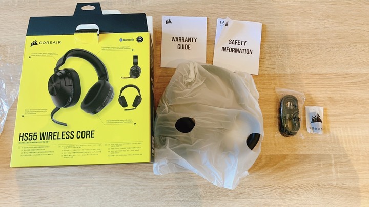 意外的禮物|CORSAIR HS55 WIRELESS CORE 開箱
