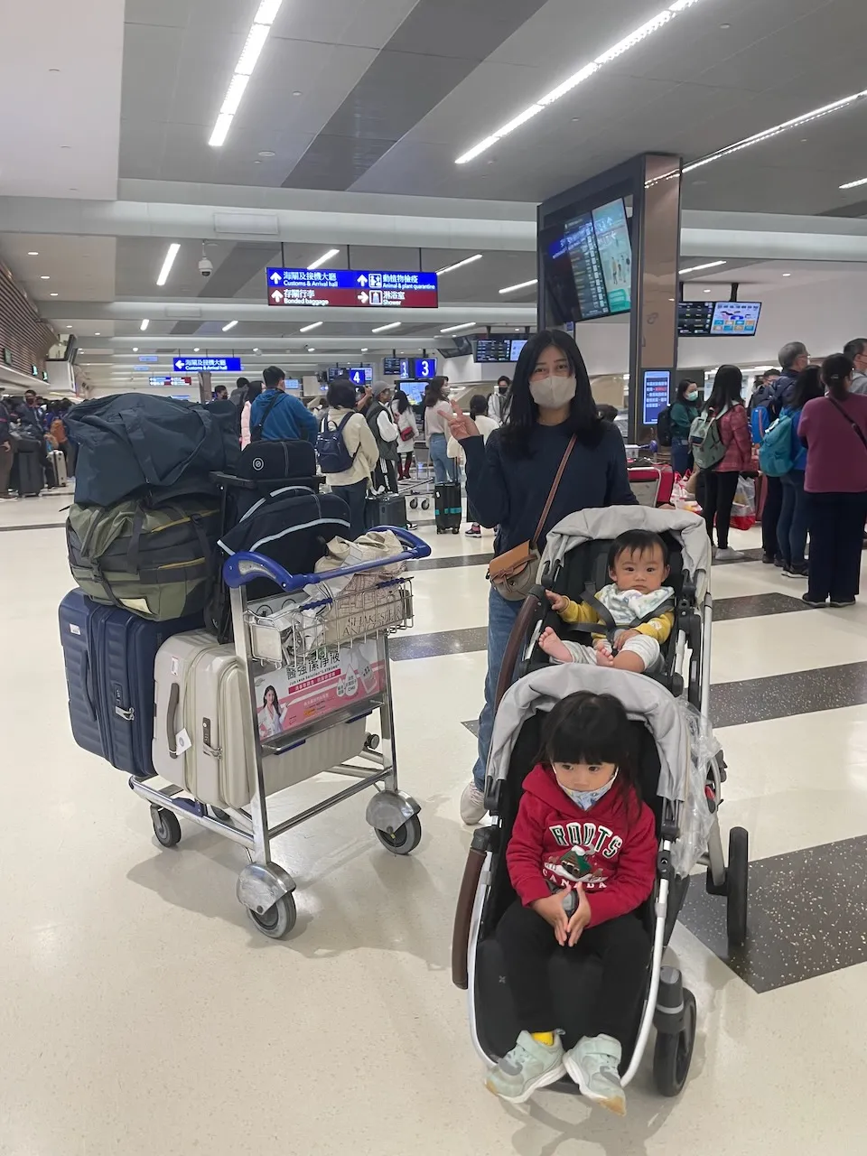 【日本九州之旅】帶兩寶心得分享：雙人戰車+小推車全都帶！