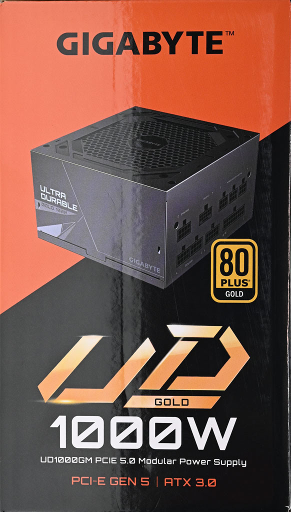 點我看大圖 GIGABYTE技嘉UD1000GM PG5(REV. 2.0) 1000W金牌全模組化電源開箱