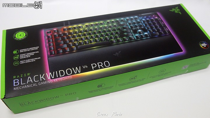 Razer BlackWidow V4 Pro 雷蛇黑寡婦蜘蛛幻彩版 把玩心得