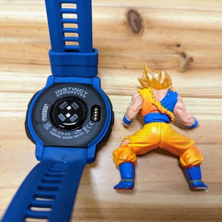 :::::Garmin instinct crossover solar:::::二手開箱:::::