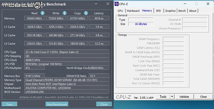 ASUS Zenbook S 13 OLED（UX5304） 測試報告｜超越極致輕薄的美學筆電