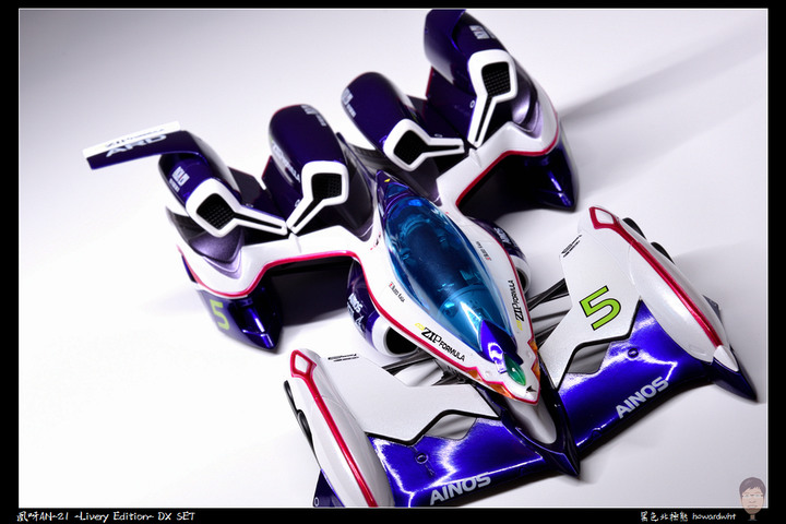 點我看大圖 【開箱】MEGAHOUSE - 《閃電霹靂車SIN》凰呀AN-21 -Livery Edition- DX SET
