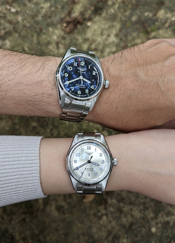 LONGINES SPIRIT 先行者 結婚週年對錶