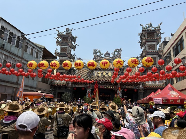 騎 到 溪 州 迓 大 甲 媽