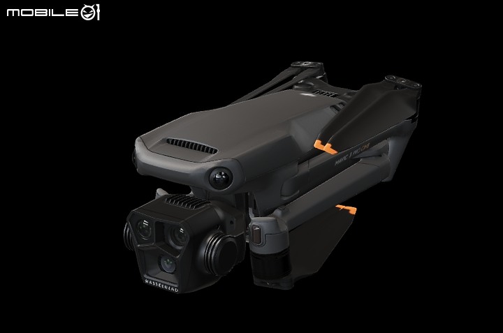 DJI Mavic 3 Pro 首創三鏡頭設計,新增 10-bit D-Log M 色彩模式,建議售價 NT$ 62,000 起!
