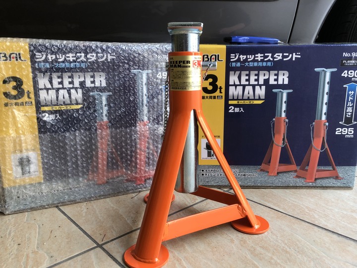 【開箱】日本 KEEPER MAN 3噸 頂車架!